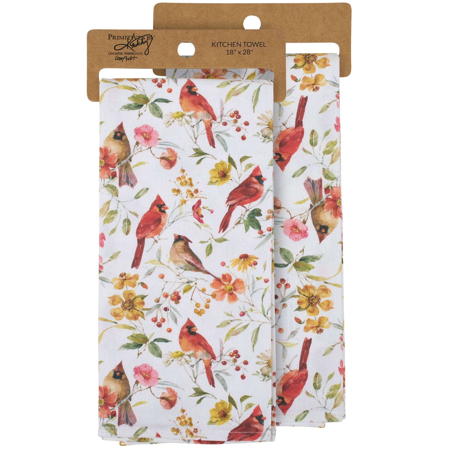 Summer Cardinals Towel