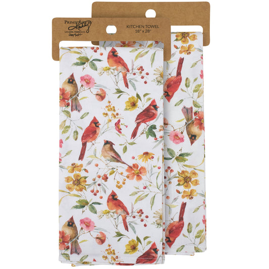 Summer Cardinals Towel