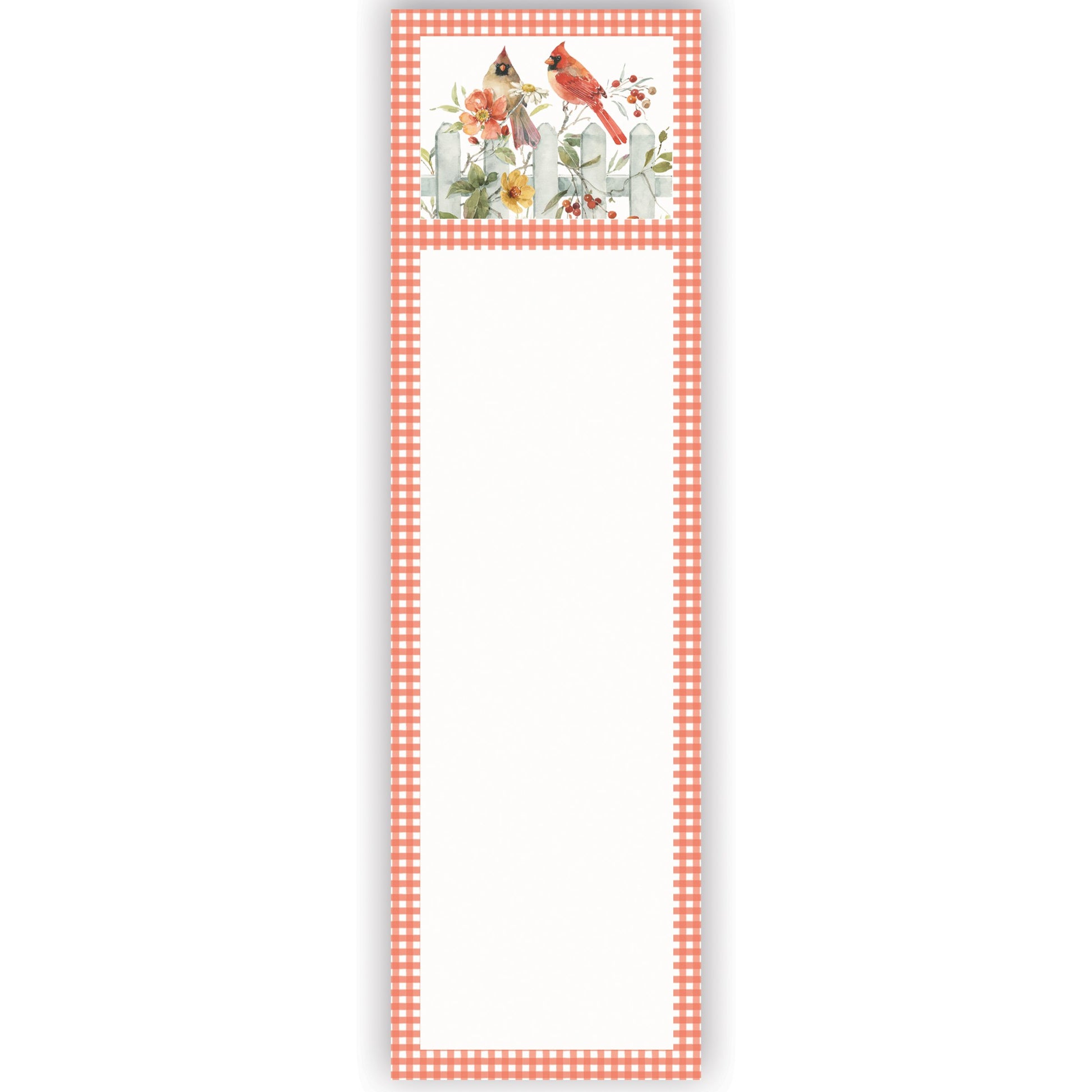 Summer Cardinals List Pad