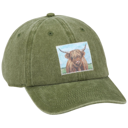 Red Highland Baseball Cap