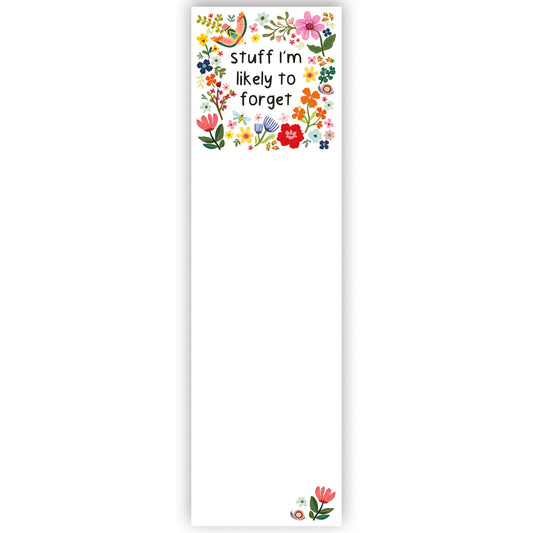LIKELY TO FORGET LIST PAD
