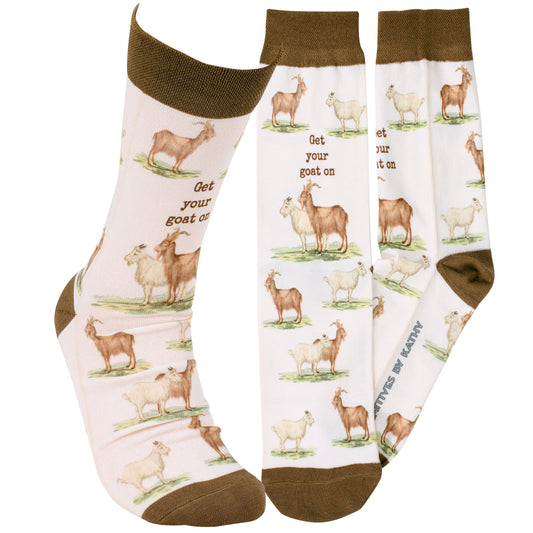 Get Your Goat On Socks
