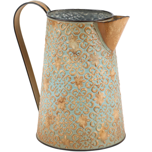 Vintage Brocade Pitcher Vase
