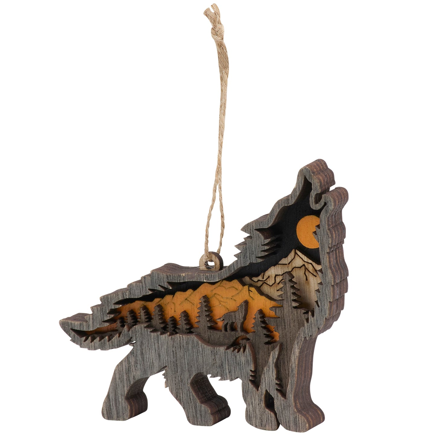 Wolf Ornament - Magnet