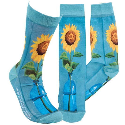 Sunshine Sunflower Socks