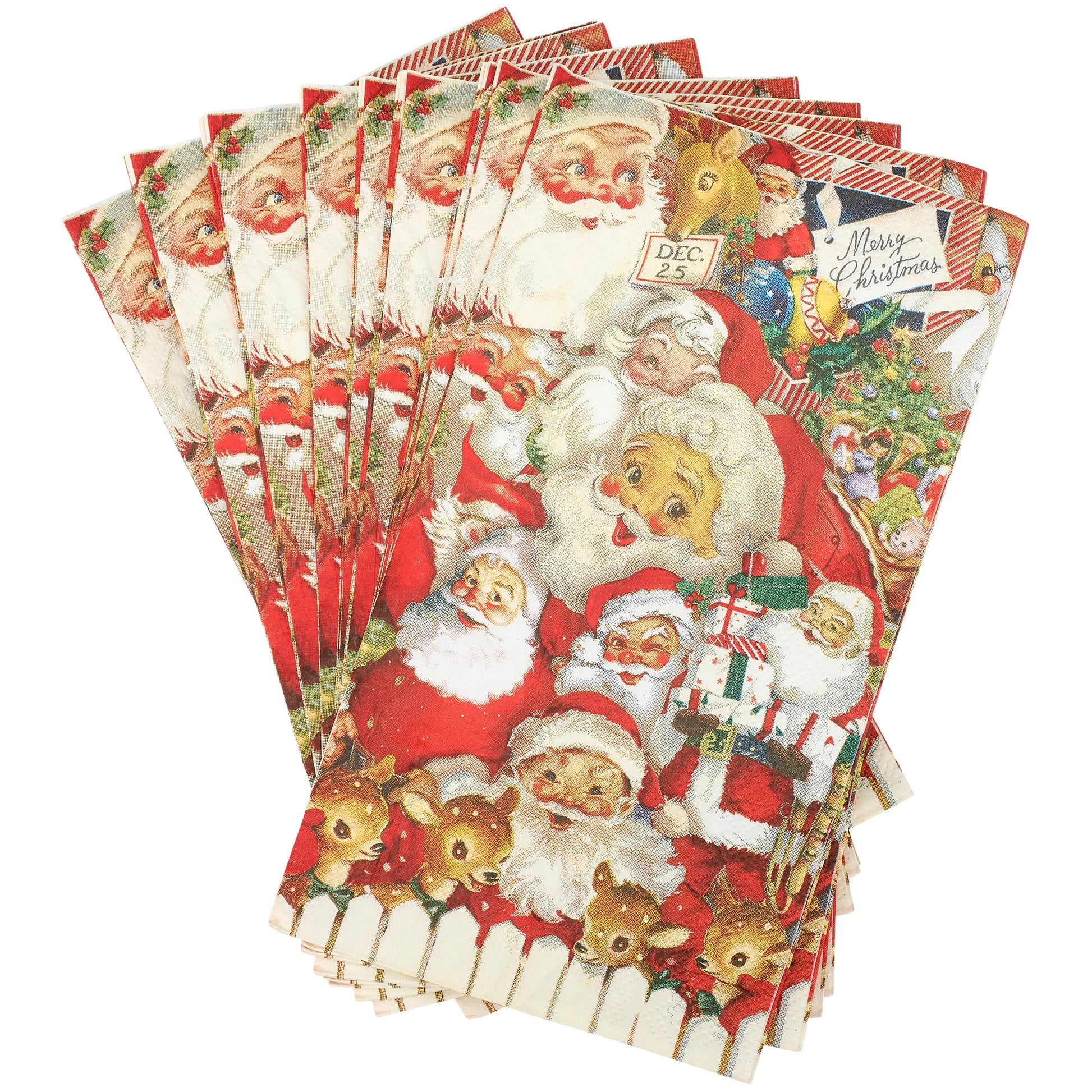RETRO SANTA GUEST TOWEL