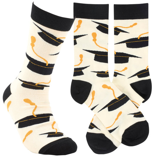 Graduation Caps Socks