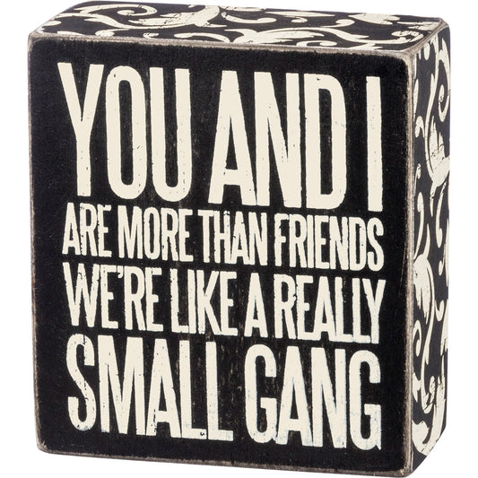 You and I Box Sign