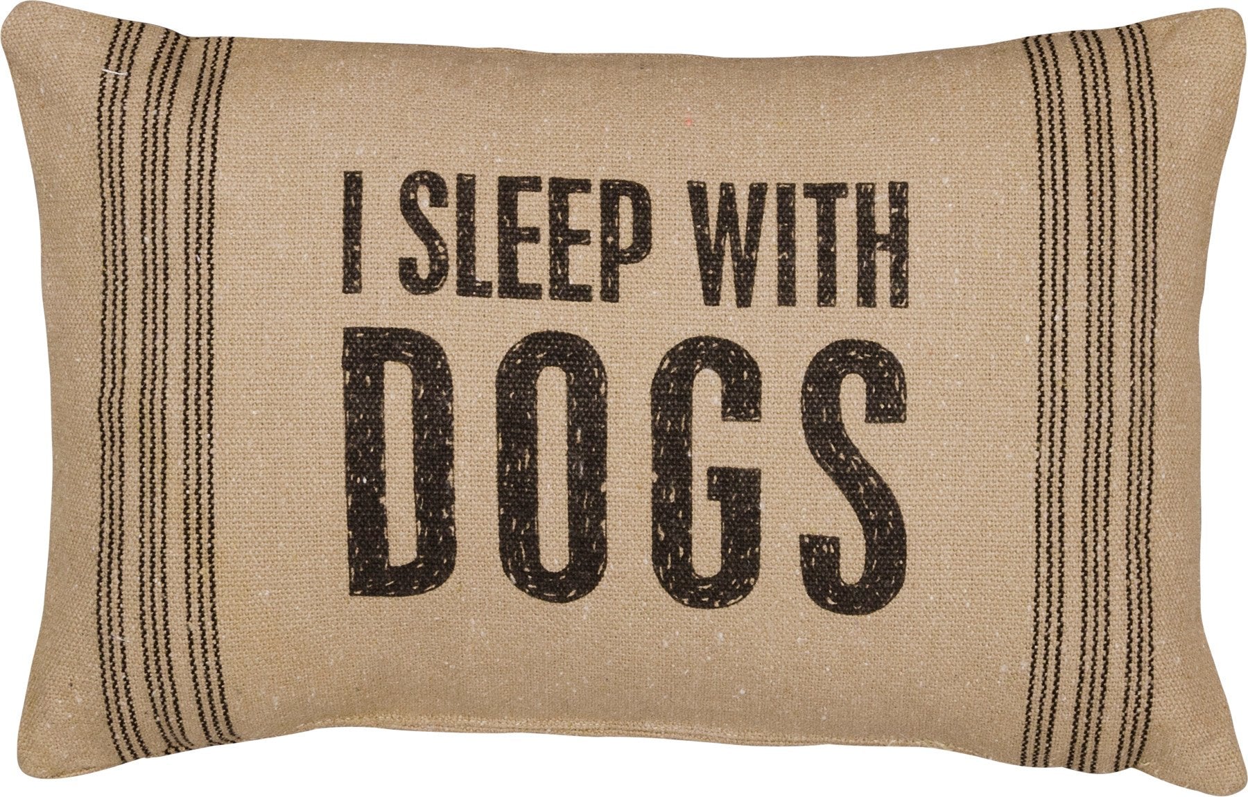 SLEEP WITH DOGS PILLOW