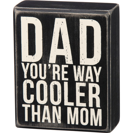 DAD Cooler Box Sign