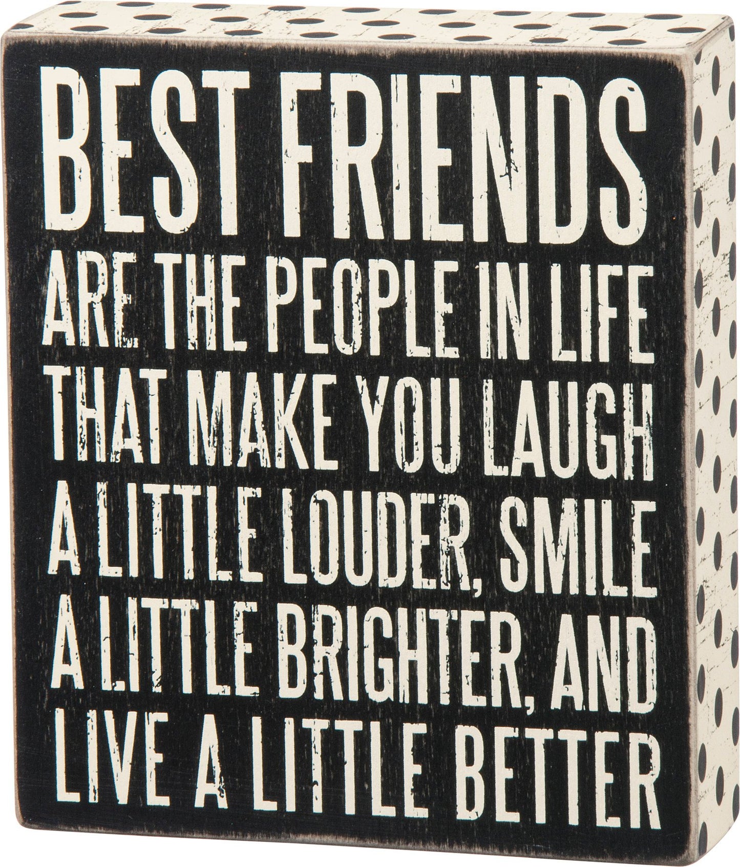 Best Friends Box Sign
