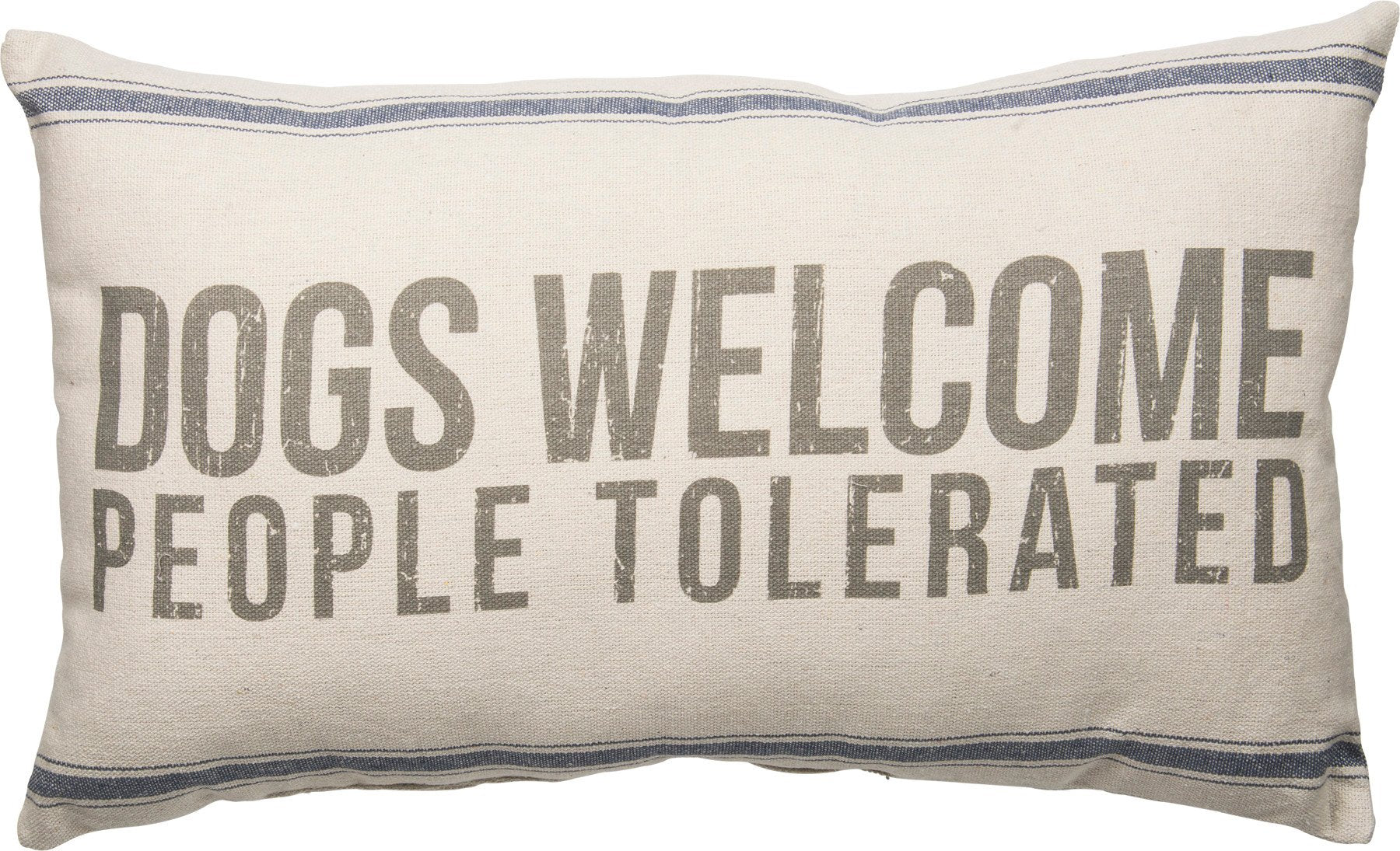 DOGS WELCOME PILLOW