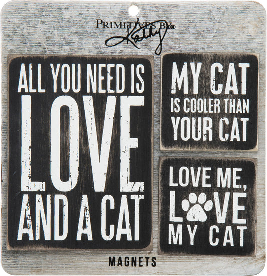 CATS MAGNET SET