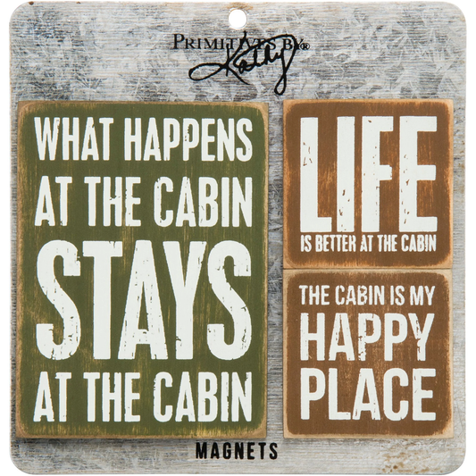 Cabin Magnet Set