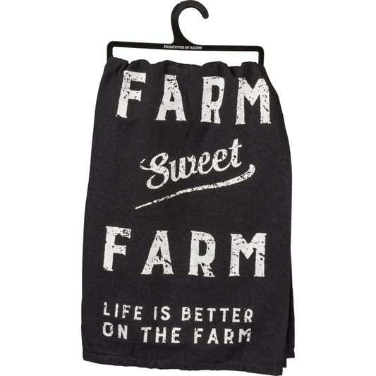Farm Sweet Farm Dish Towel