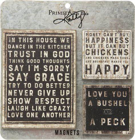 Famrmhouse Magnet Set