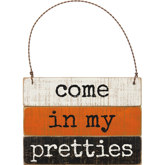 Pretties Slat Sign