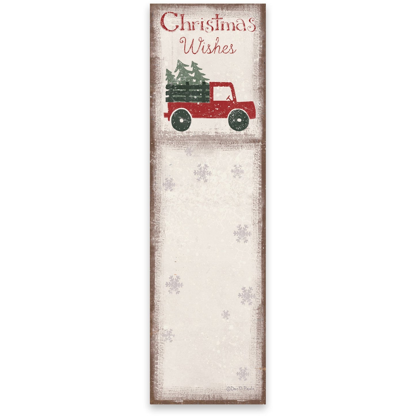 CHRISTMAS WISHES LISTPAD