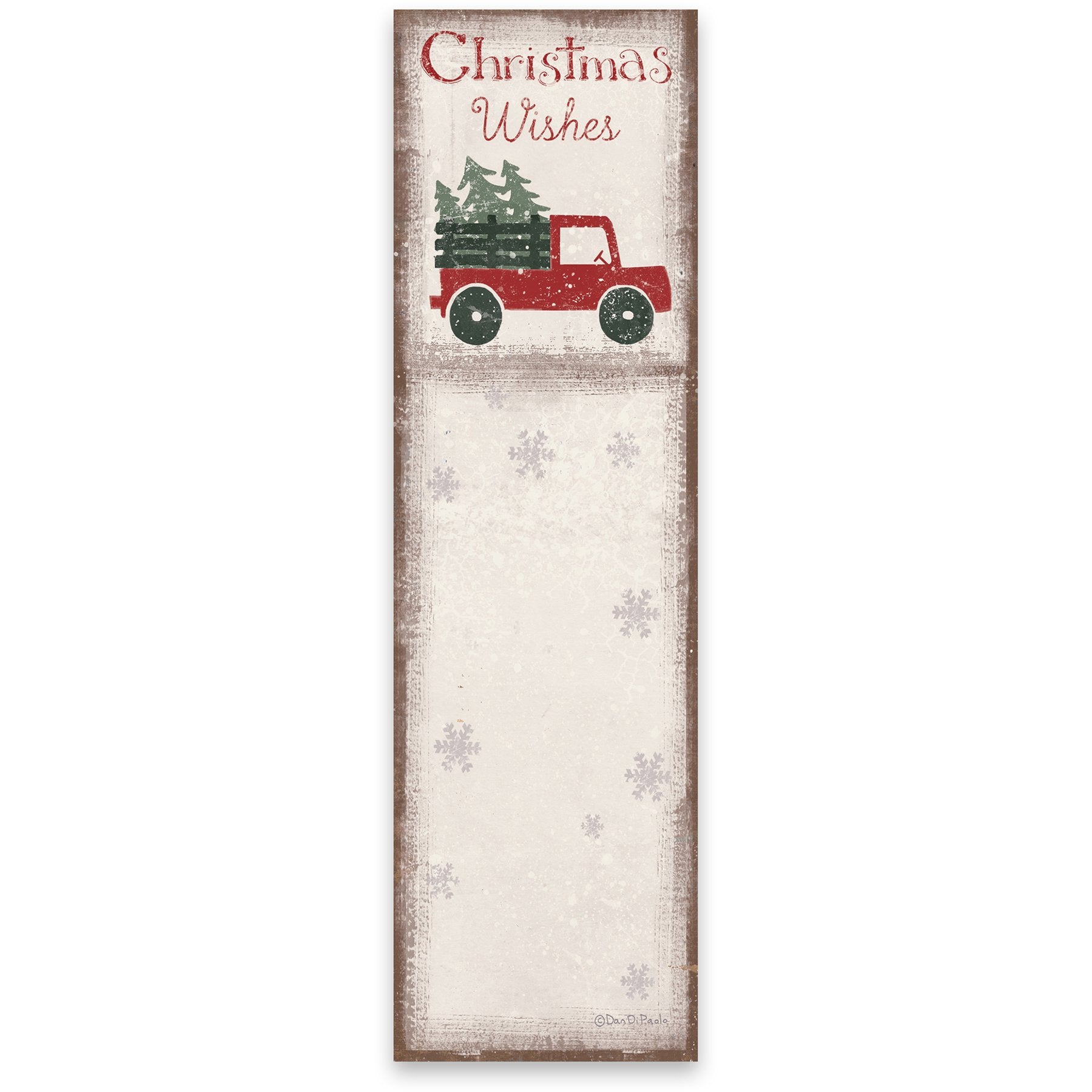 CHRISTMAS WISHES LISTPAD