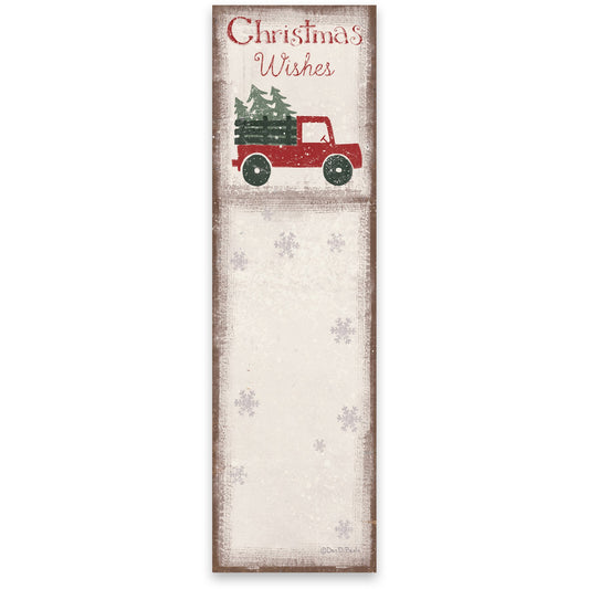 CHRISTMAS WISHES LISTPAD