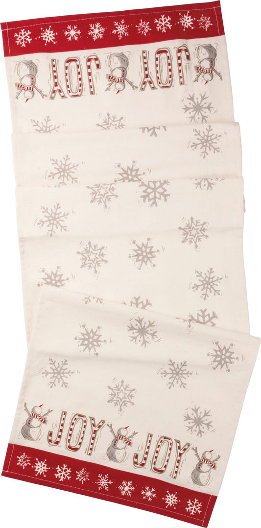 Joy Snowman Runner