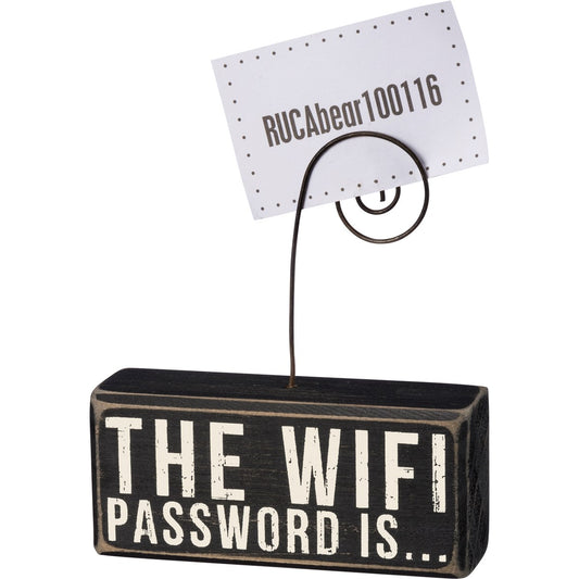 Wifi Photo Block Sign