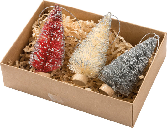 BOTTLE BRUSH TREE SET