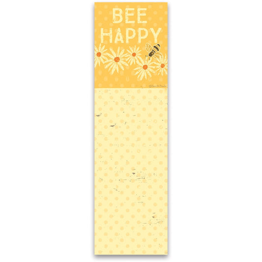 BEE HAPPY LIST PAD