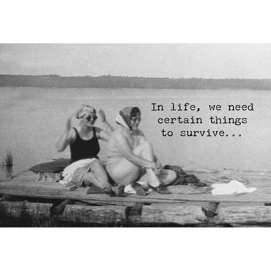 In Life Greeting Card