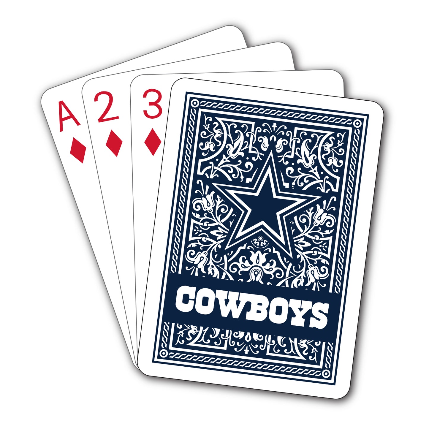 Cowboys Playing Cards