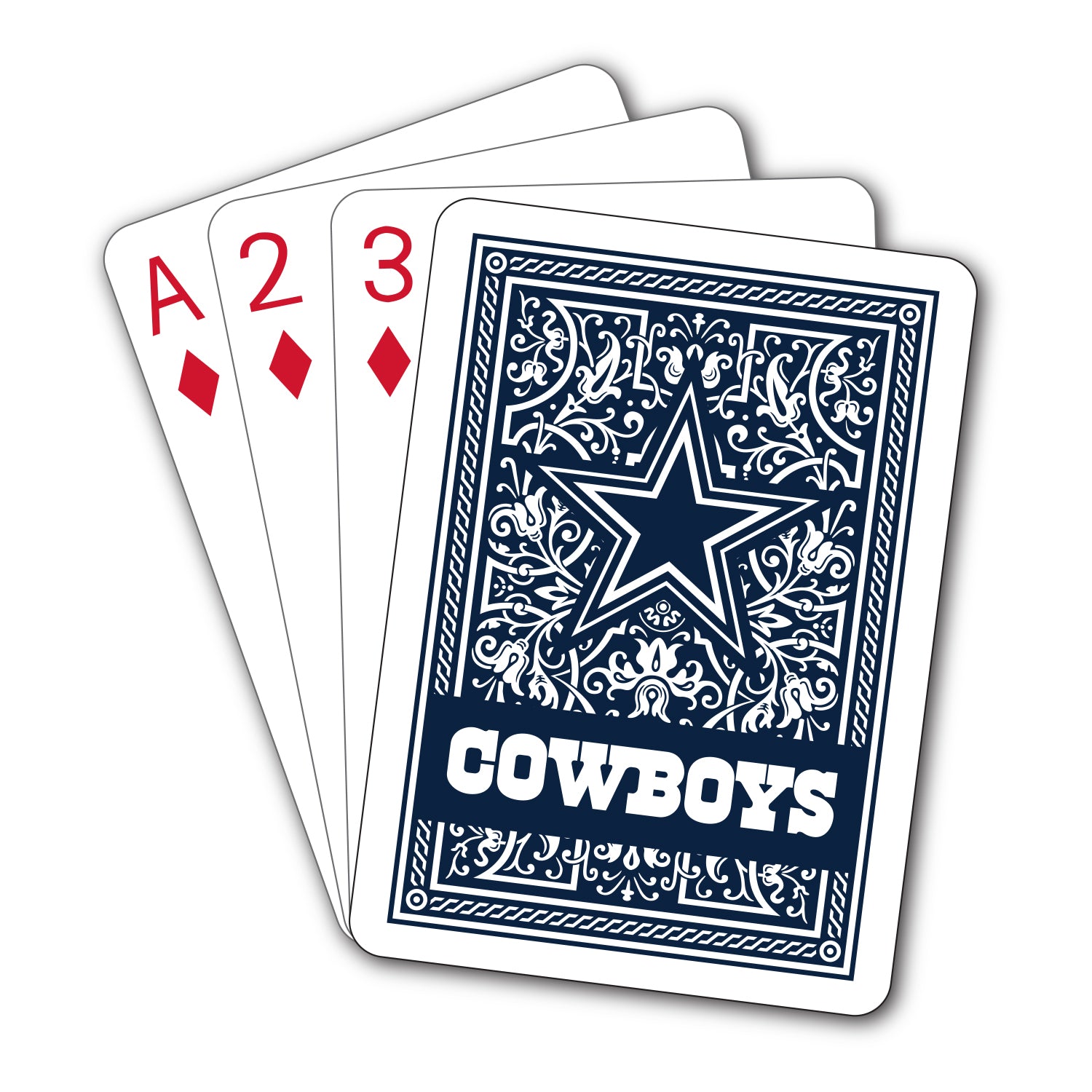 Cowboys Playing Cards
