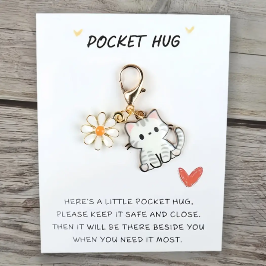 Cartoon Cats Pocket Hug Charm
