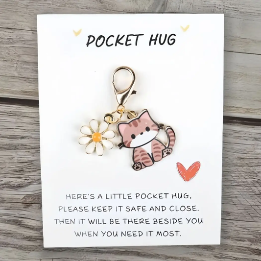 Cartoon Cats Pocket Hug Charm