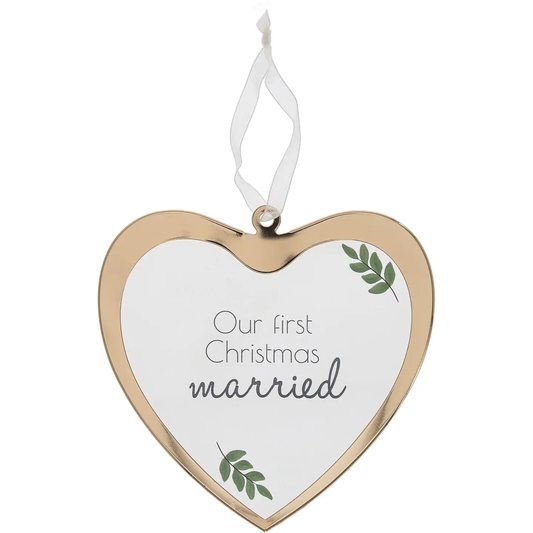 First Christmas Married Ornament