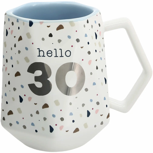 Hello 30 17OZ Mug in Box