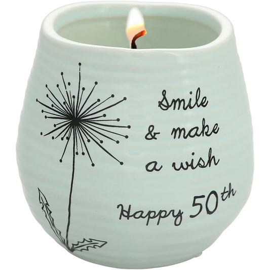 Happy 50th Candle