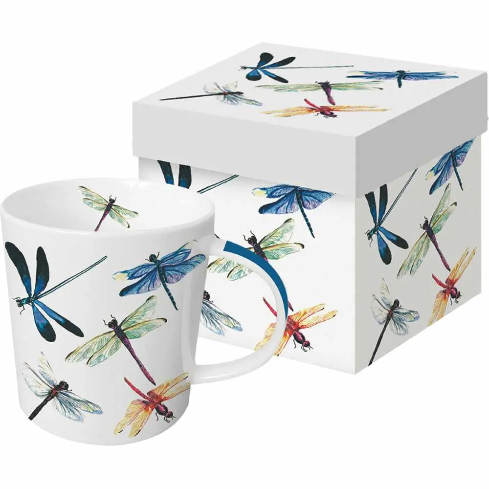 Dragonfly Mug In Box