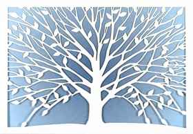 Tree Of Life Laser Cut Boxed Note Cards
