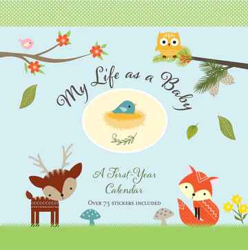 Baby's First Year Calendar Woodland