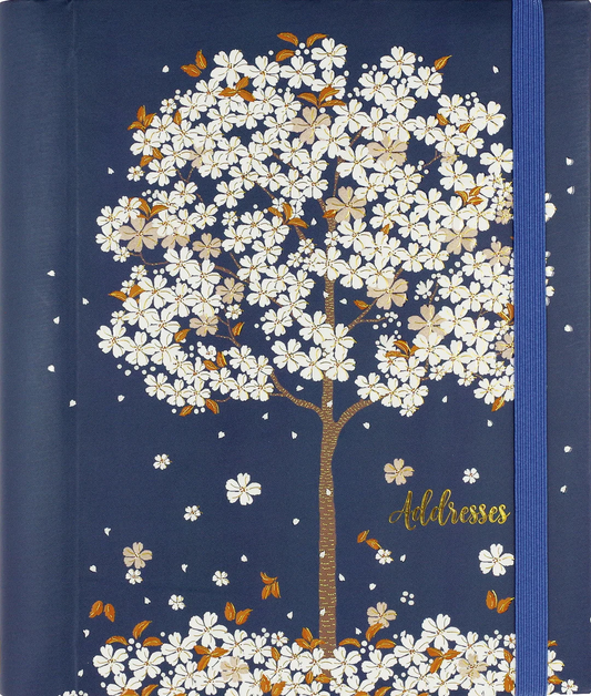 Falling Blossoms Address Book
