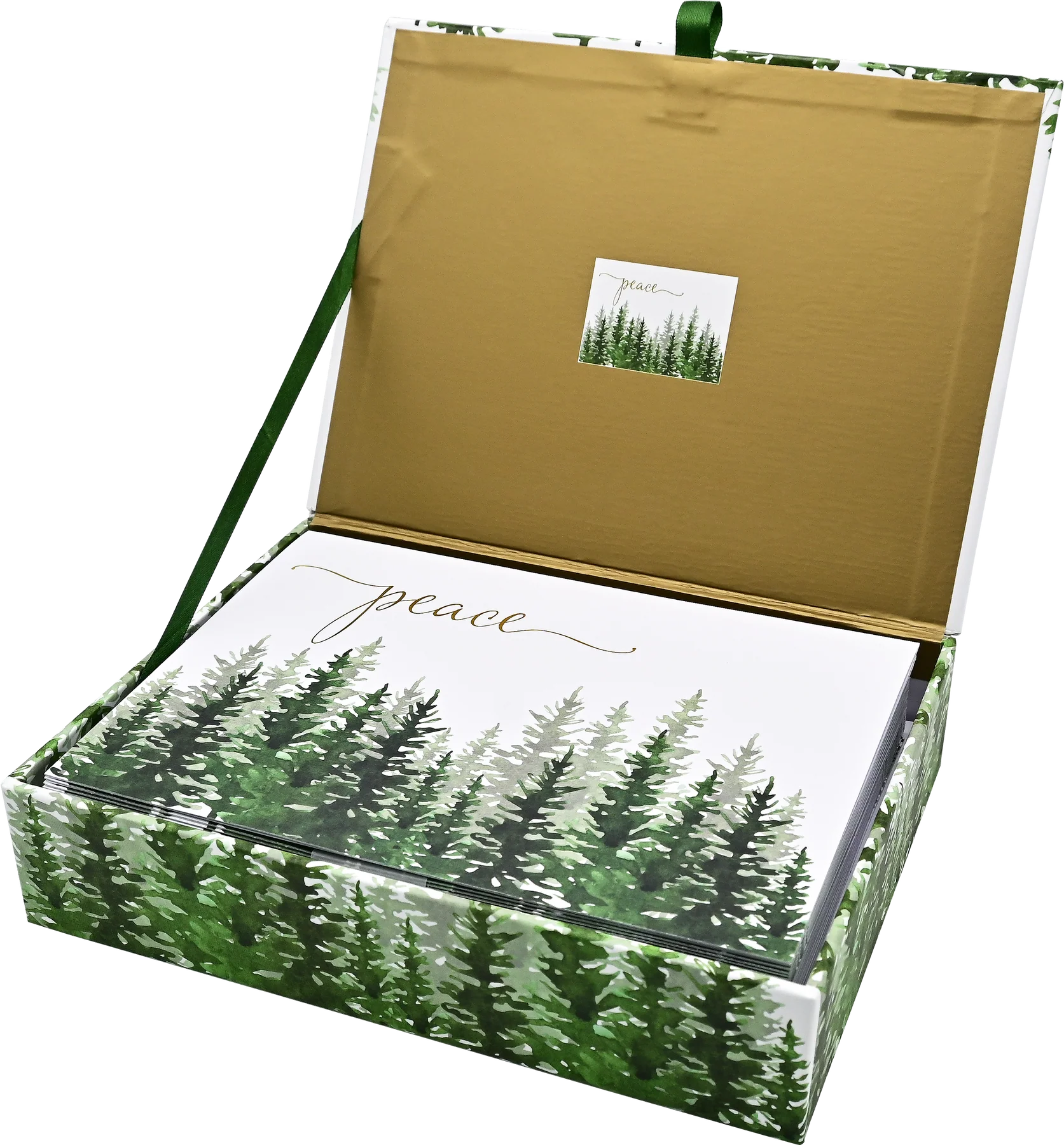 WINTER EVERGREEN Holiday Cards