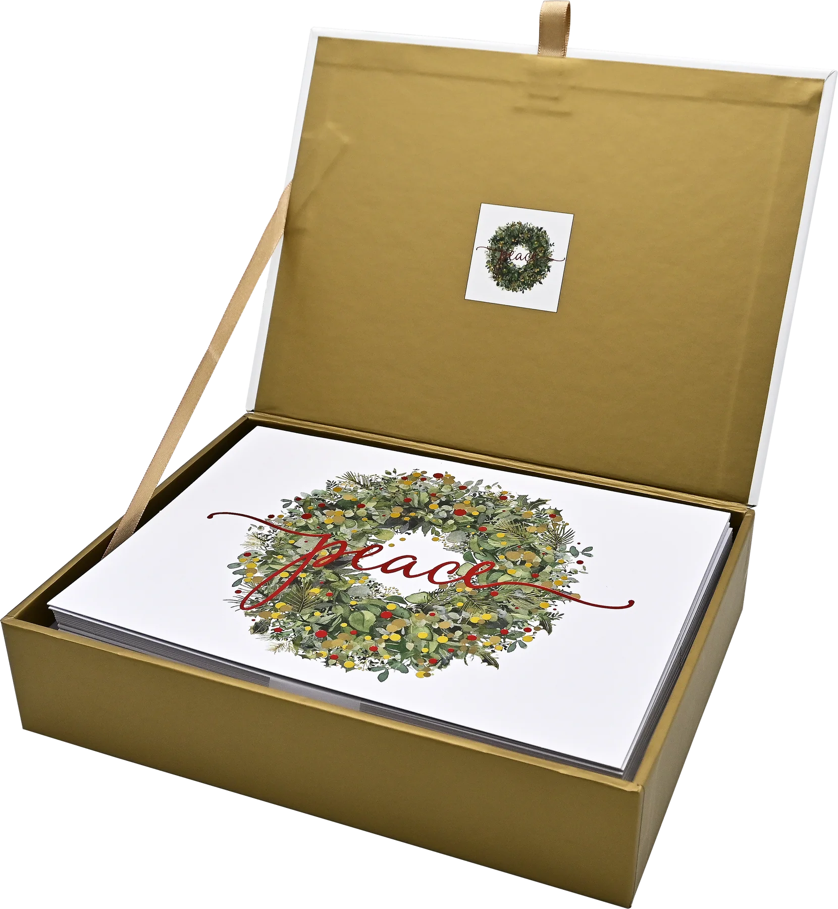 WREATH OF PEACE Holiday Cards
