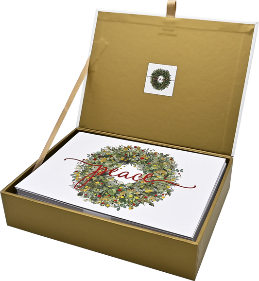 WREATH OF PEACE Holiday Cards