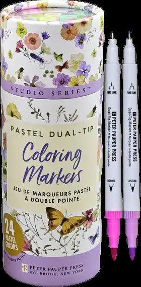 Pastel Dual Tip Markers