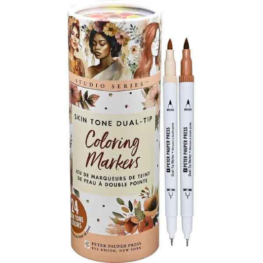 Skin Tone Dual Tip Markers