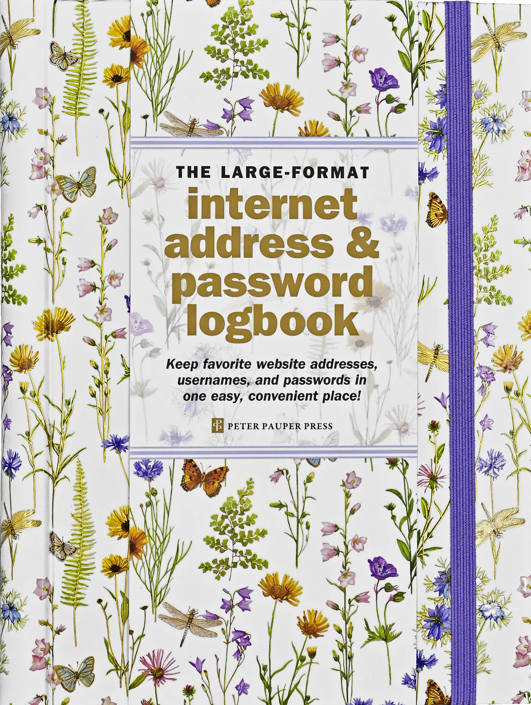 Wildflower Garden Passord Book