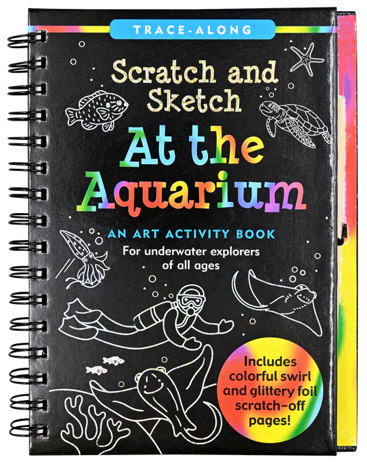 At the Aquarium Scratch and Sketch