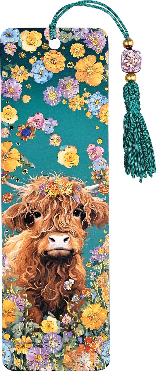Highland Cow Bookmark