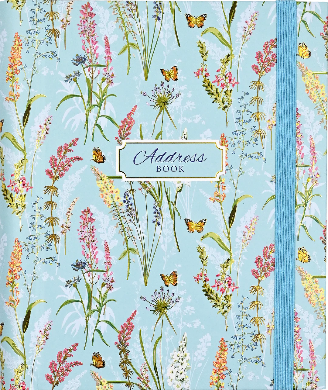 BLOOMS AND BUTTERFLIES ADDRESS BOOK