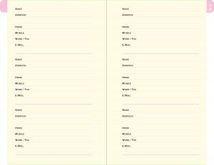 Tree Of hearts Address Book